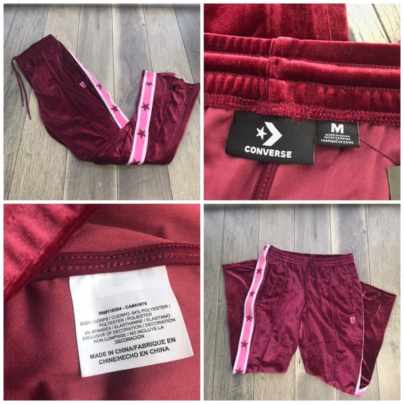 Conv&Miley Cyprus Velvet SET:Jacket+Pant Burgundy - Picture 8 of 8